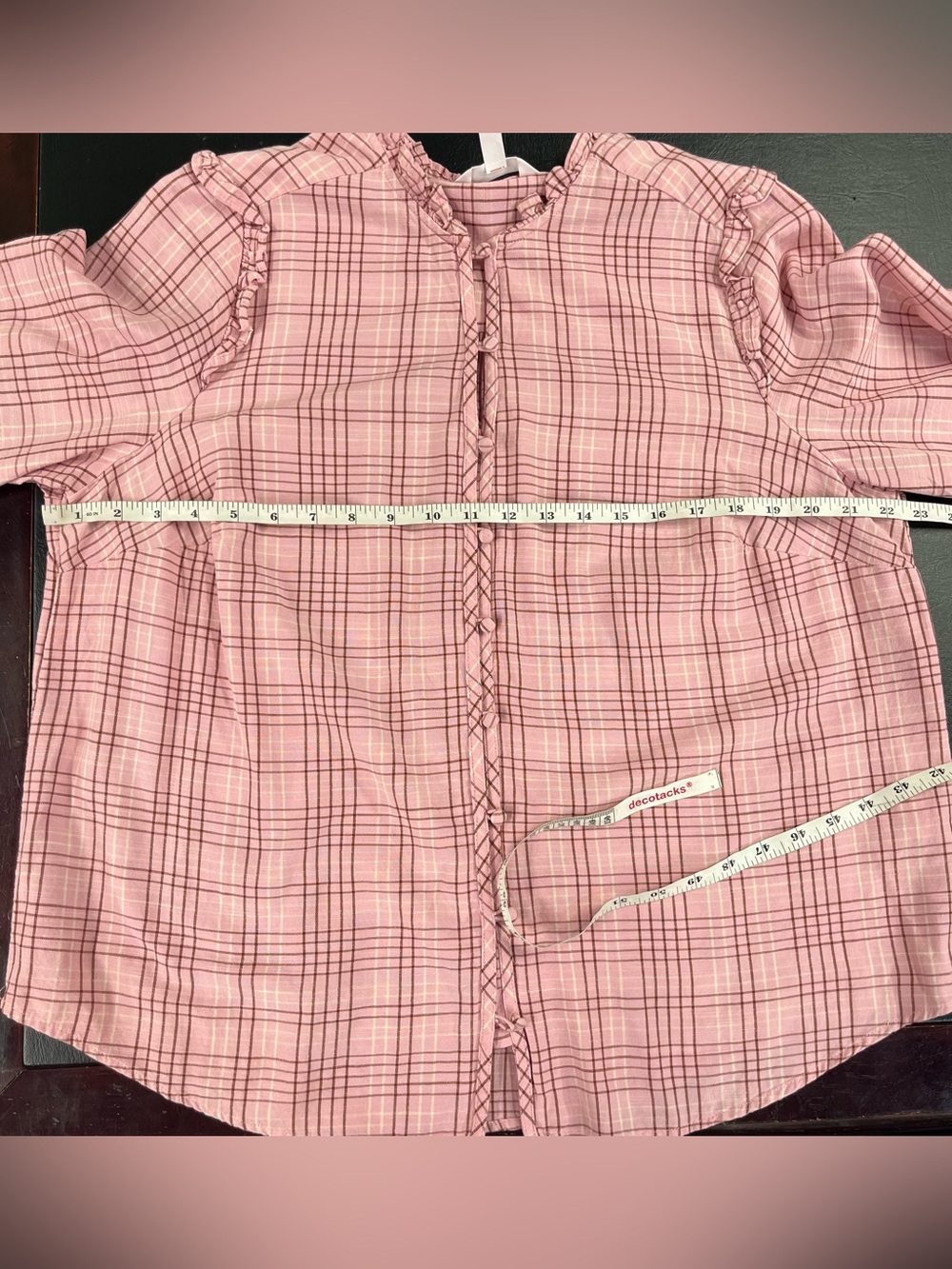 LC Lauren Conrad 0X blouse - Picture 7 of 8